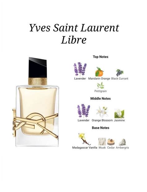 libre ysl perfume notes|YSL libre original.